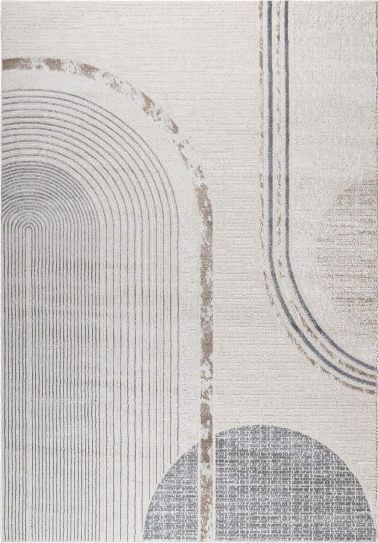 Mystique Medium Rug Beige / Cream / Brown / Dark Brown 160 X 230cm