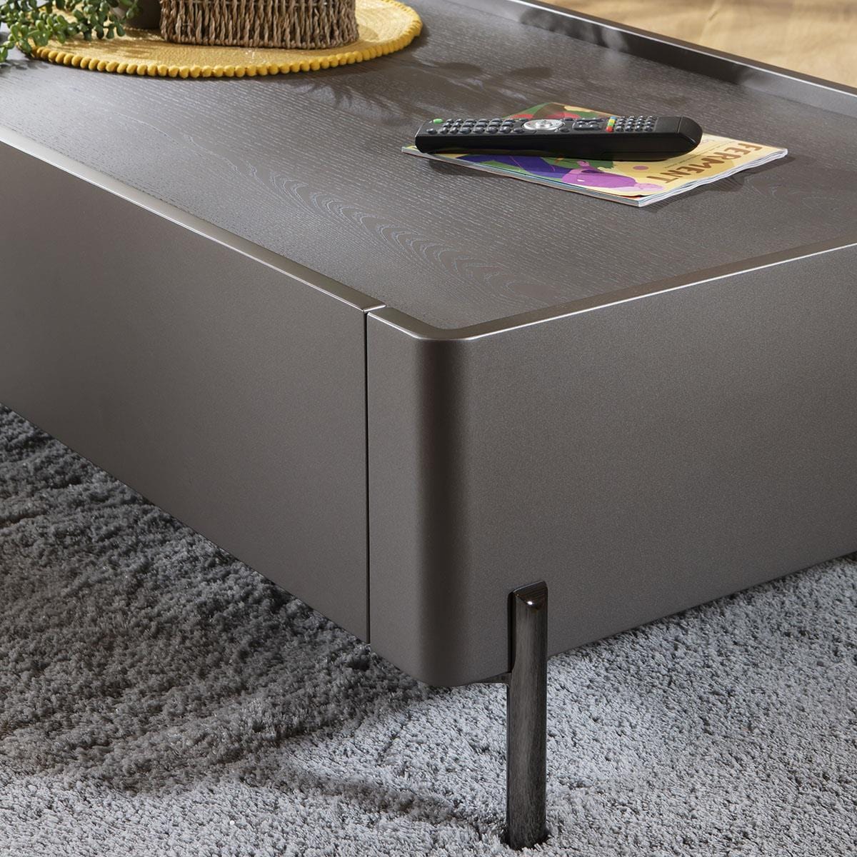 Newton Coffee Table Matte Space Grey 120x64cm