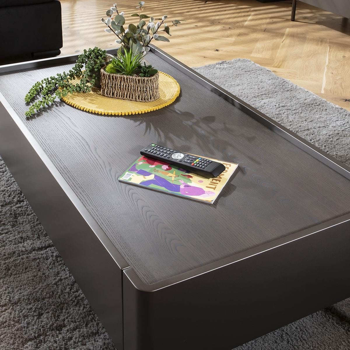 Newton Coffee Table Matte Space Grey 120x64cm