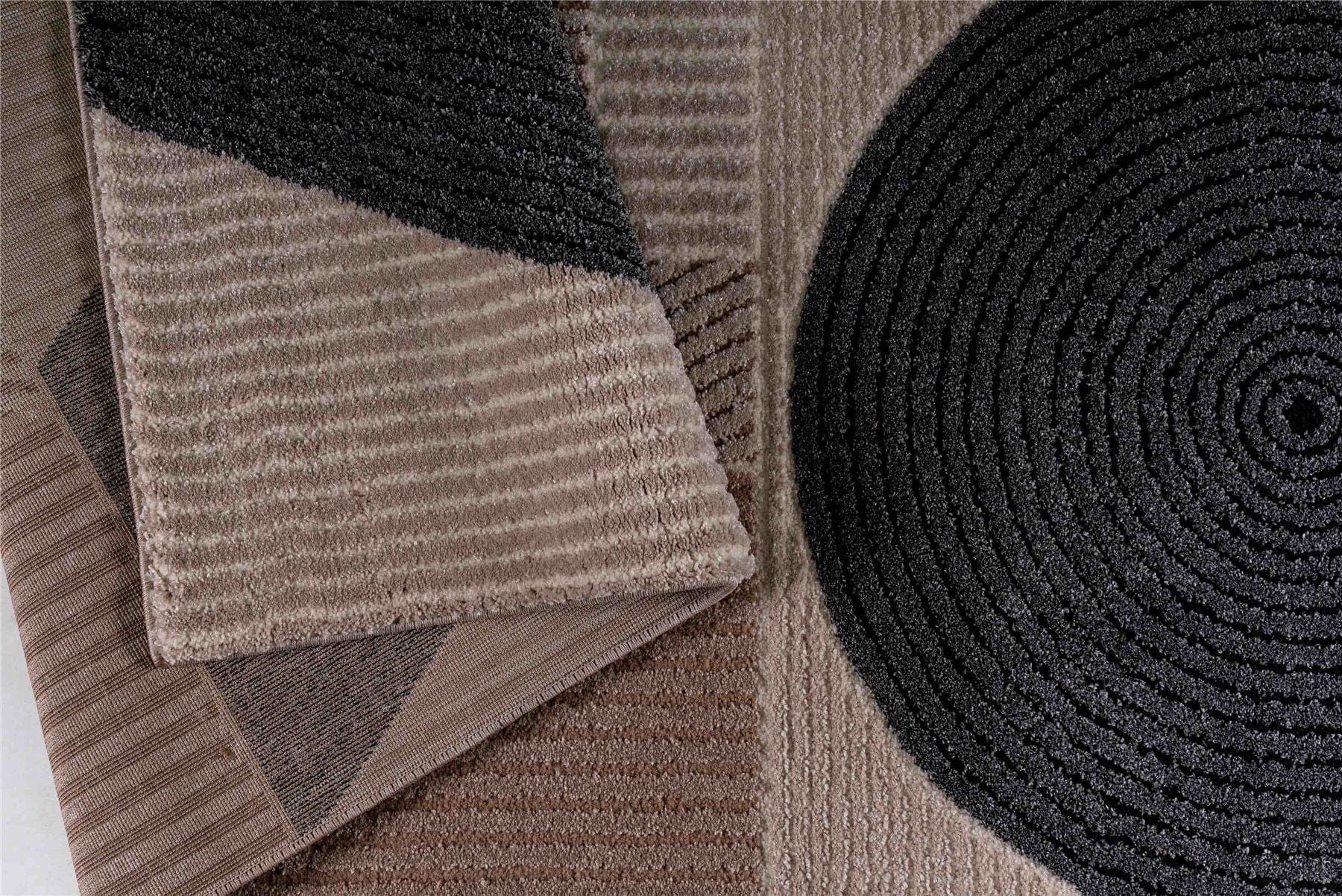 Nirvana Large Rug Cream / Beige / Dark Grey / Brown 200 X 290cm