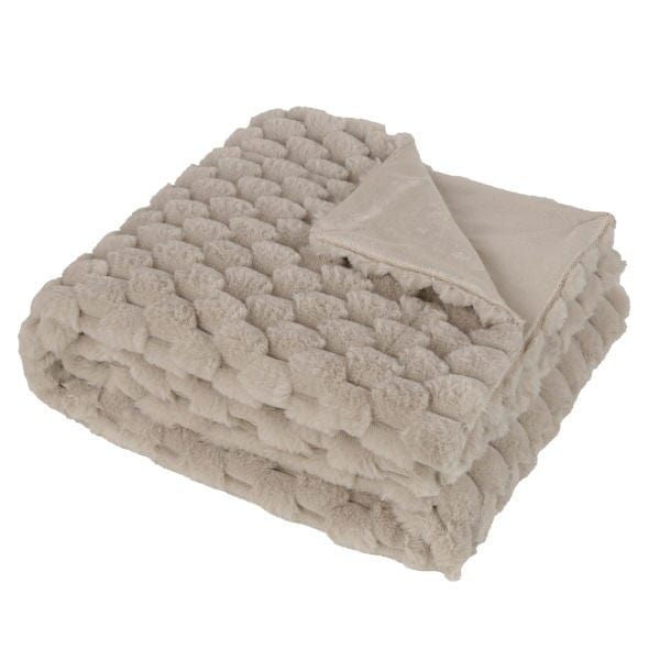 Paul Moneypenny Koochikoo Taupe Throw