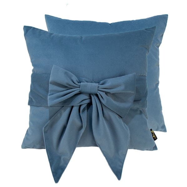 Paul Moneypenny Tiedup Blue Scatter Cushion 45cm