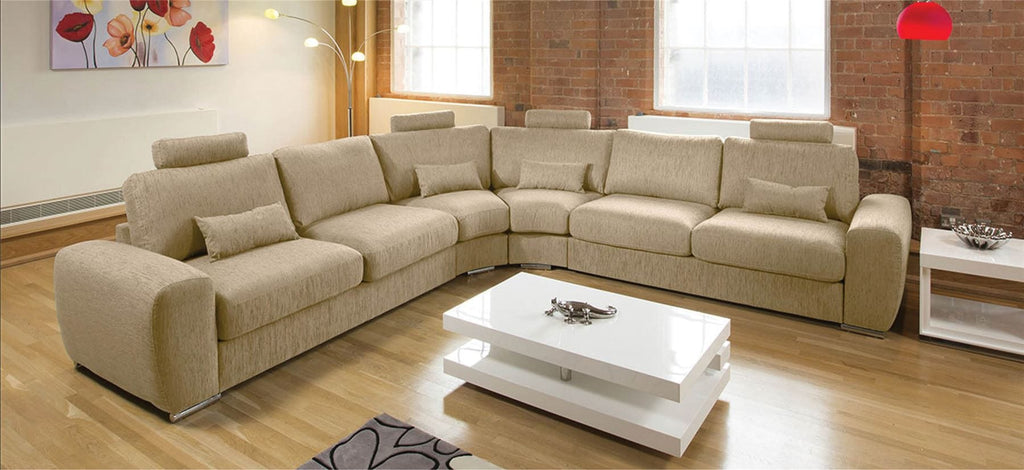 Premium Giant L Shape Corner Cinema Sofa 3.6x3.6mt Headrests Grande 20