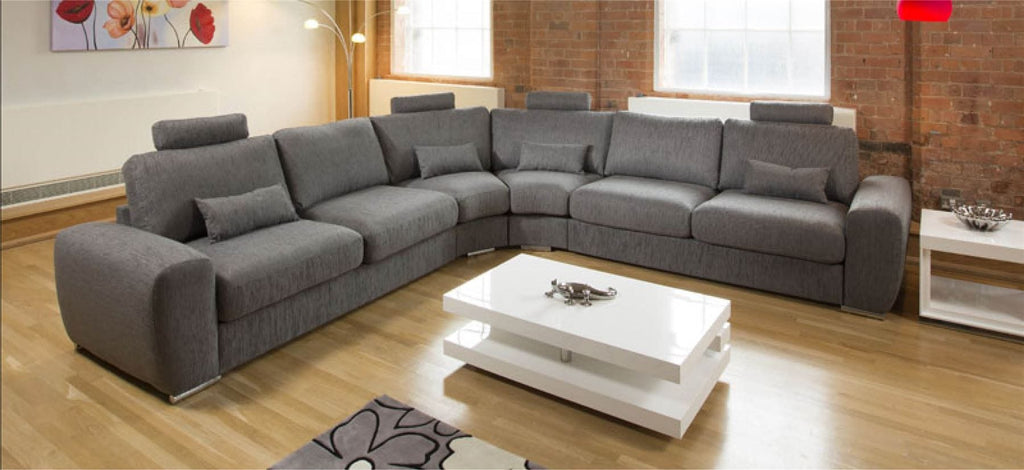 Premium Giant L Shape Corner Cinema Sofa 3.6x3.6mt Headrests Grande 20