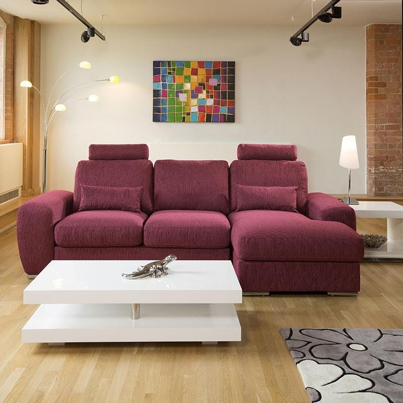 Qiuatropi Large Modern 3 Seater Sofa Couch with Chaise L Shape 38RH