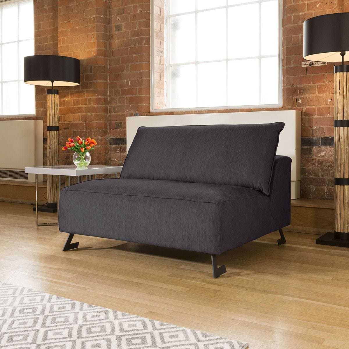 Effie Sofa Extension Middle Piece Made to Order Many Fabrics 1.22mtr