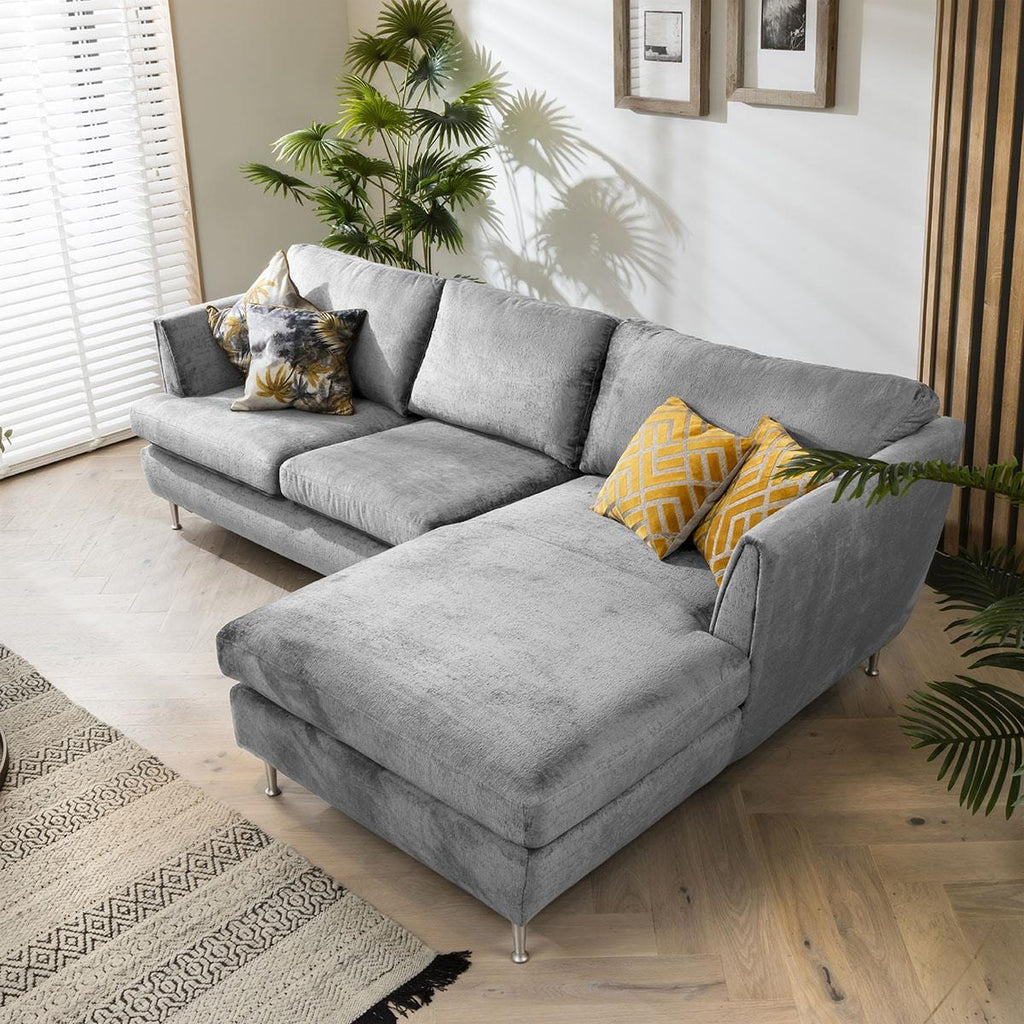 Quatropi 3 Seater Modular Sofa - Chaise End, Tessa 275x170cm