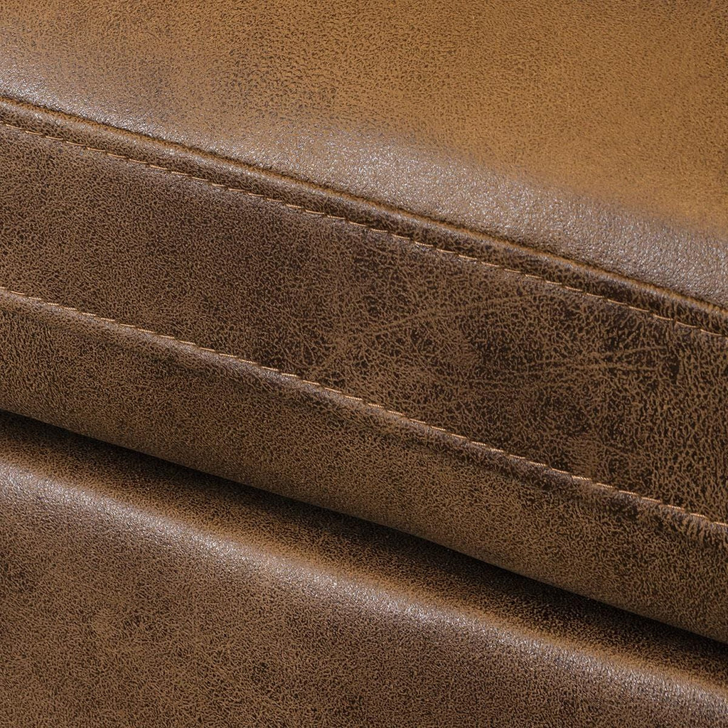 Mikey 6 Seater U-Shape Sofa Brown 380x285cm 9L