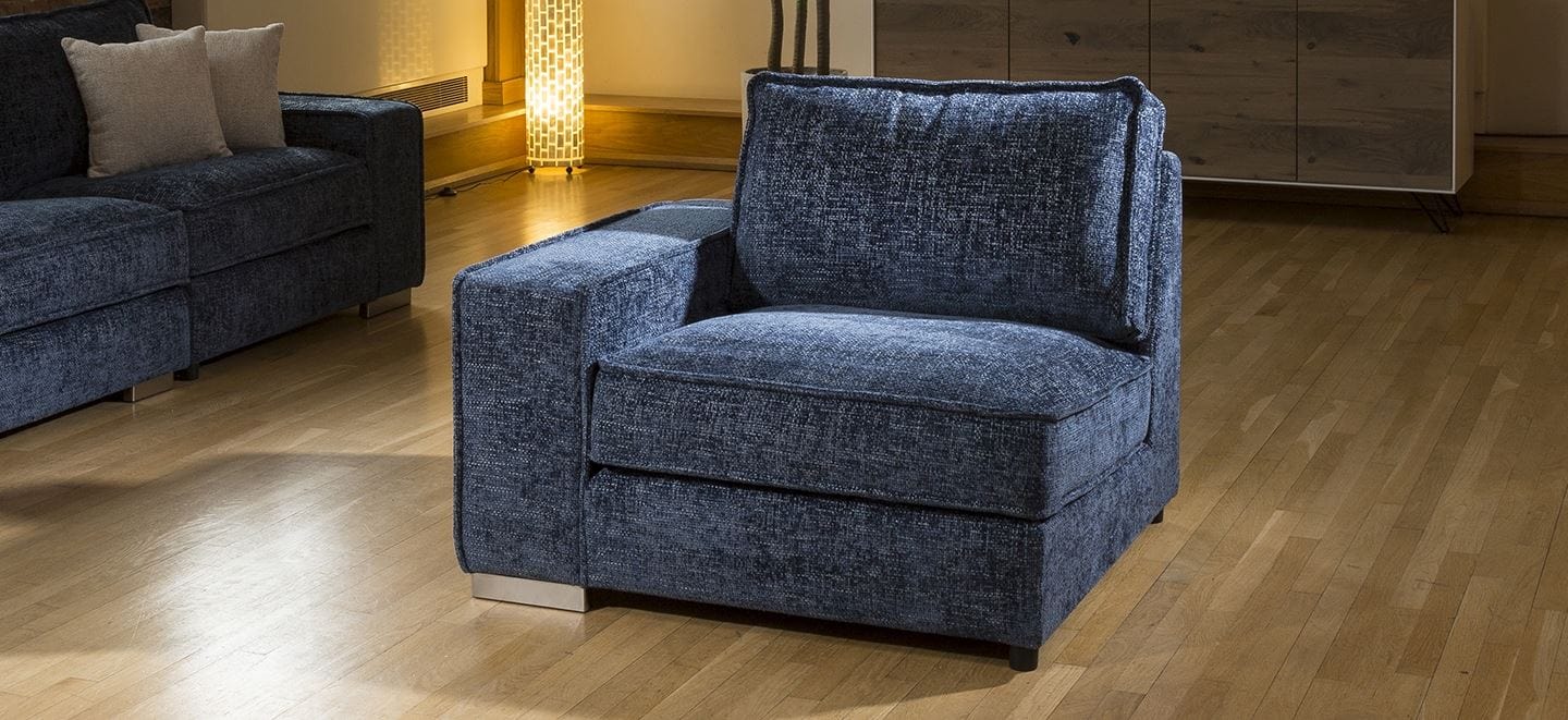 Quatropi 800mm Lexci Middle Armed Module Many Colours & Fabrics 80L