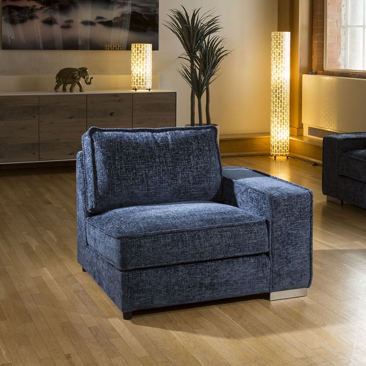 Quatropi 800mm Lexci Middle Armed Module Many Colours & Fabrics 80R