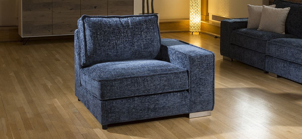 Quatropi 800mm Lexci Middle Armed Module Many Colours & Fabrics 80R