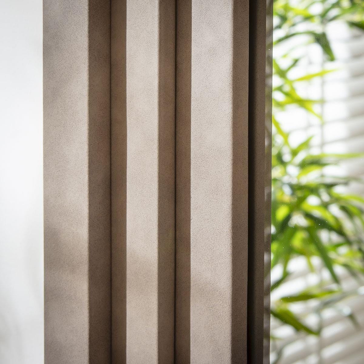 Quatropi Accessories Large Arch Shape Mirror Grey 80x132cm