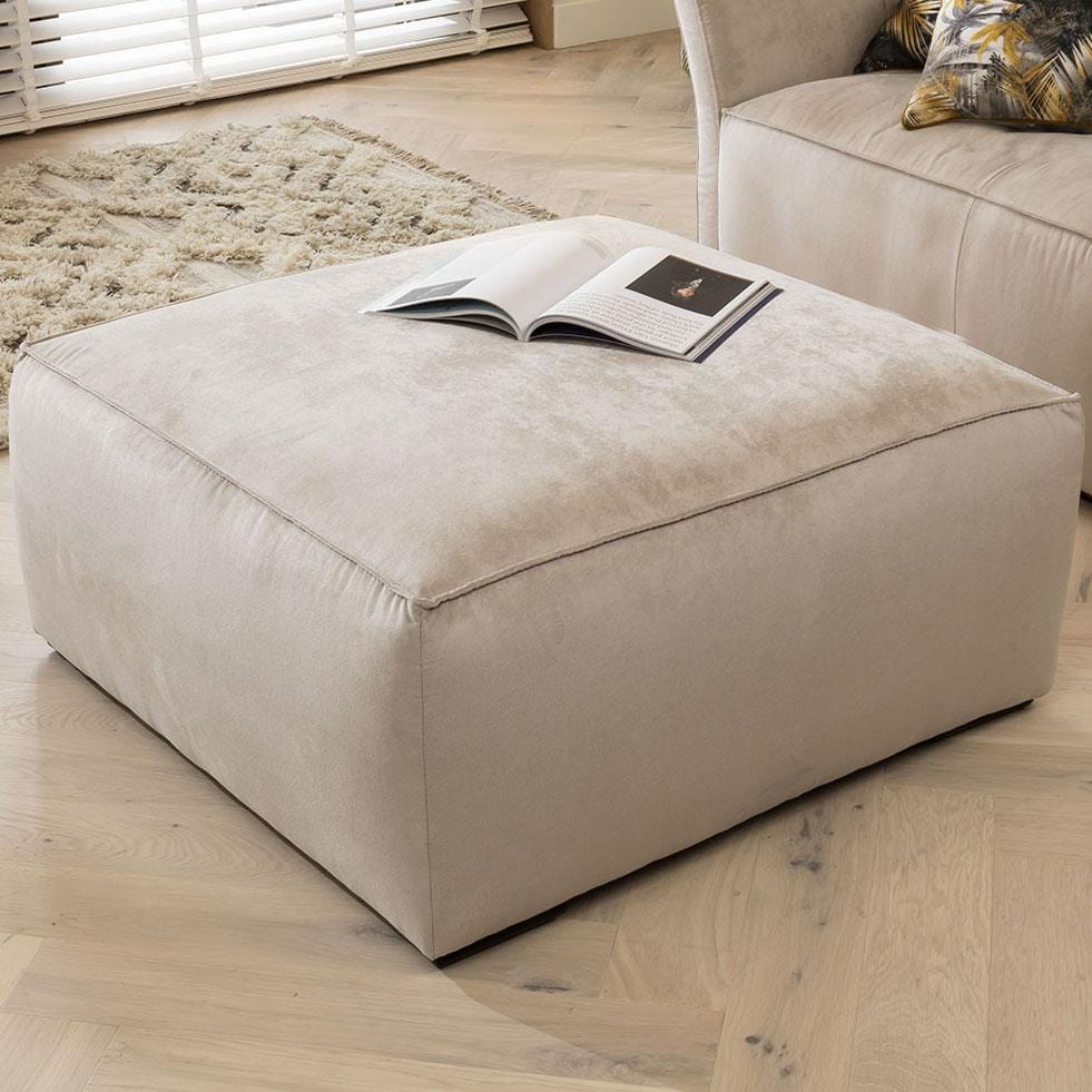 Salsa Square Footstool 77cm x 77cm