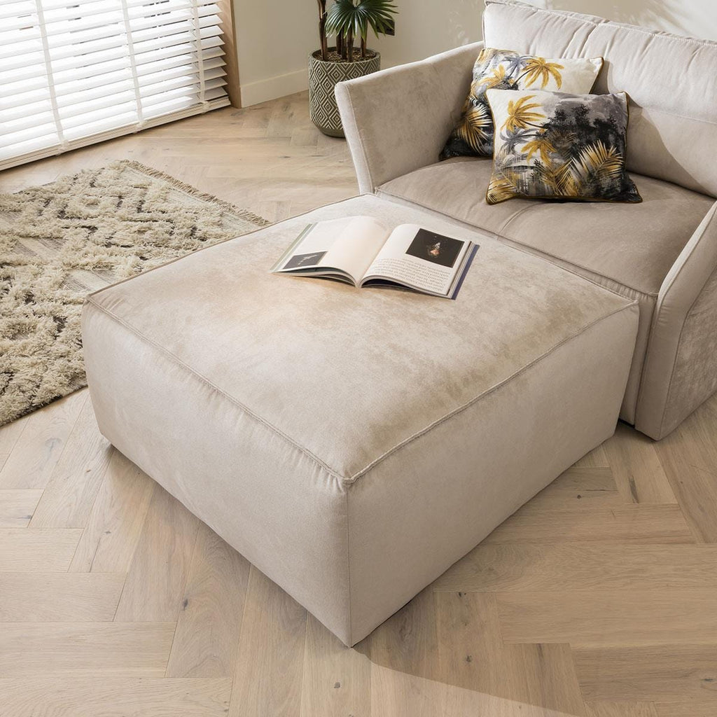 Salsa Square Footstool 95cm x 95cm