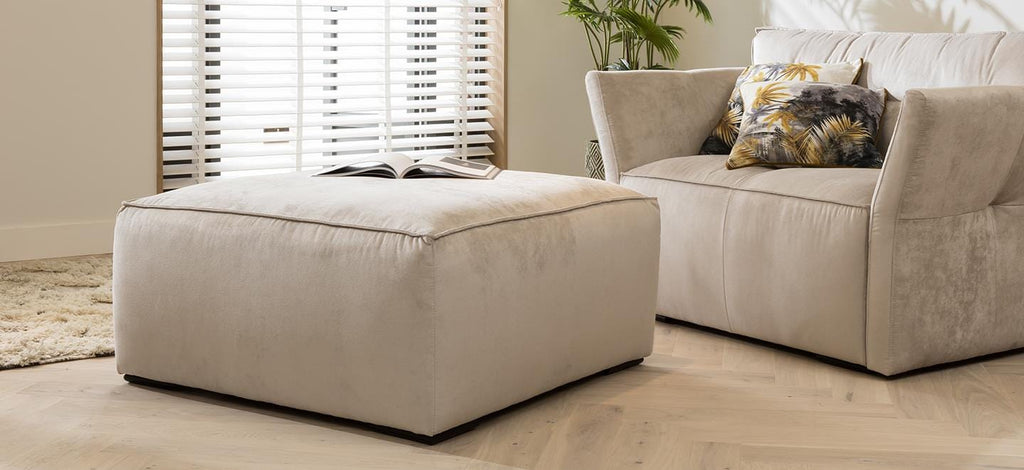 Salsa Square Footstool 95cm x 95cm