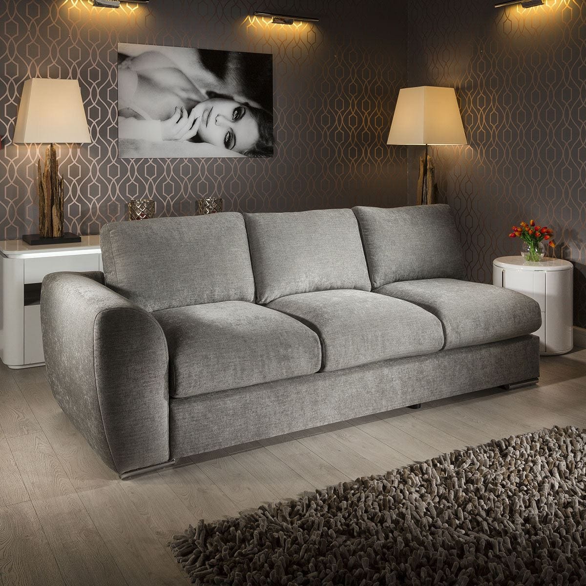Quatropi Gala Range 210L Modular Sofa Settee 3 Seater Armed Section