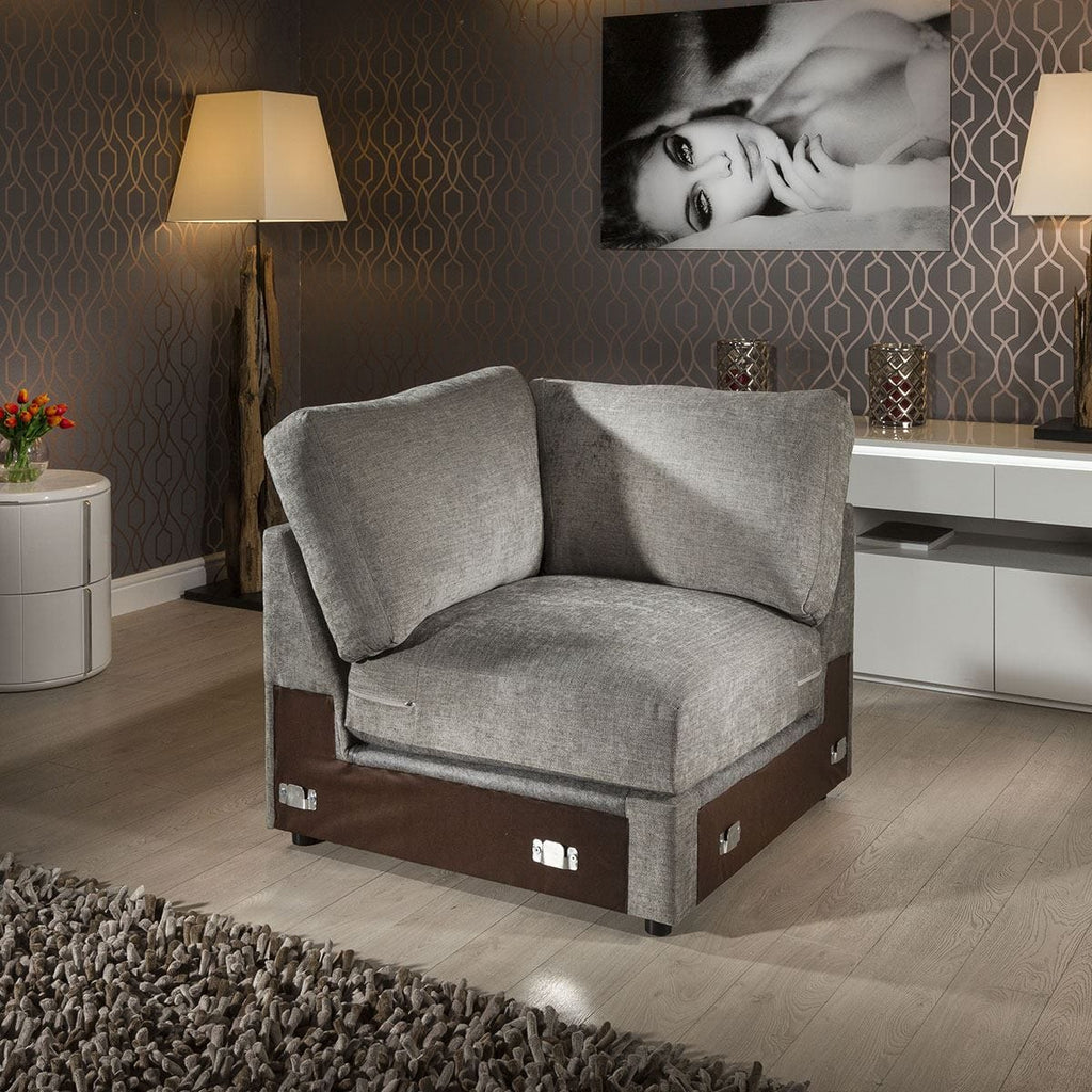 Quatropi Gala Range Modular Sofa Settee Add on Square Corner Section