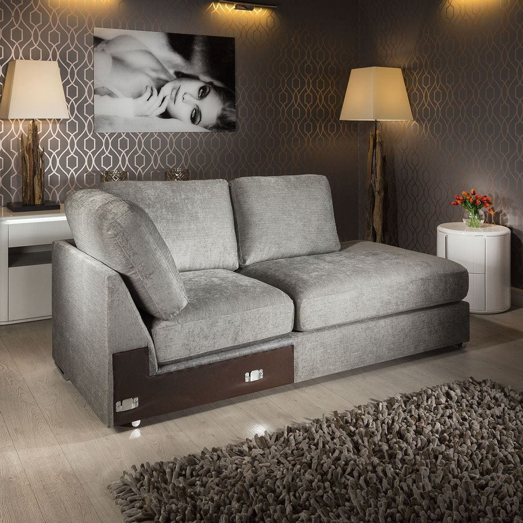 Quatropi Grande Range 0CR Modular Sofa Settee Open Corner Section 2100