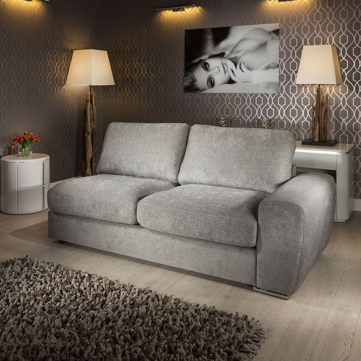 Quatropi Grande Range 180R Modular Sofa Settee 3 Seater Armed Section.