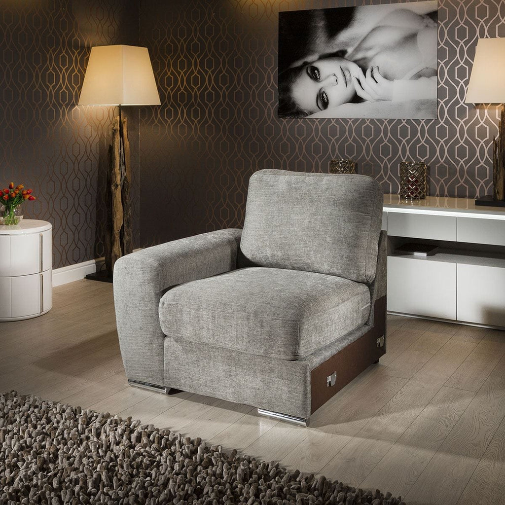 Quatropi Grande Range 70L Modular Sofa Settee 1 Seater Armed Section.