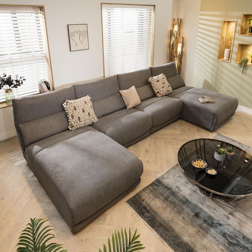 Jacob Chaise Section - Grey