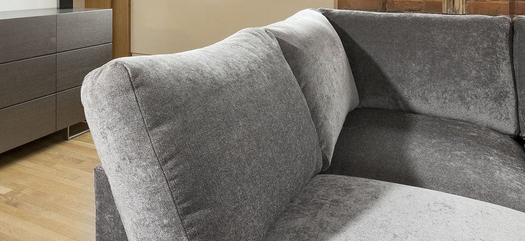 Quatropi Large Sofa Set Settee Corner Group U Shape Grey 3.7 x 2.1m