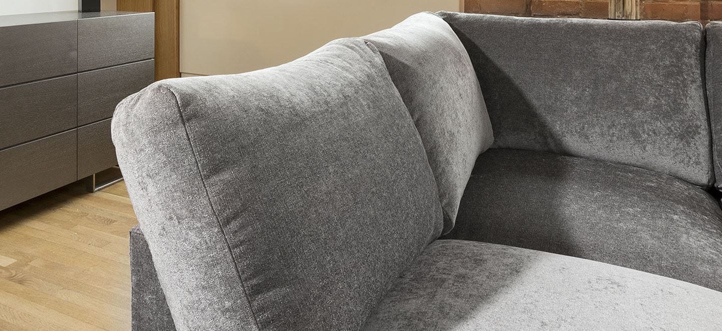 Quatropi Large Sofa Set Settee Corner Group U Shape Grey 3.7 x 2.1m