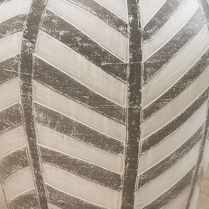 Quatropi Large White Zebra Vase 800 High 600 Wide