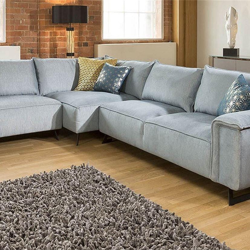 Effie Luxury L Shape Oversize Corner Sofa Many Fabrics 3.3 x 3.6m