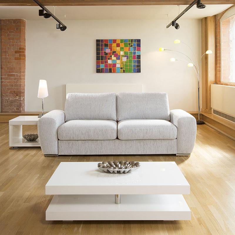 Quatropi Luxury Large Modern 3 Seater Sofa Couch 2.4m Grande 3S H Rest