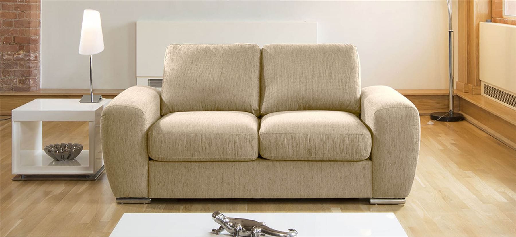 Quatropi Luxury Large Modern Italian Two Seater Sofa 2.0mtr Grande 2S