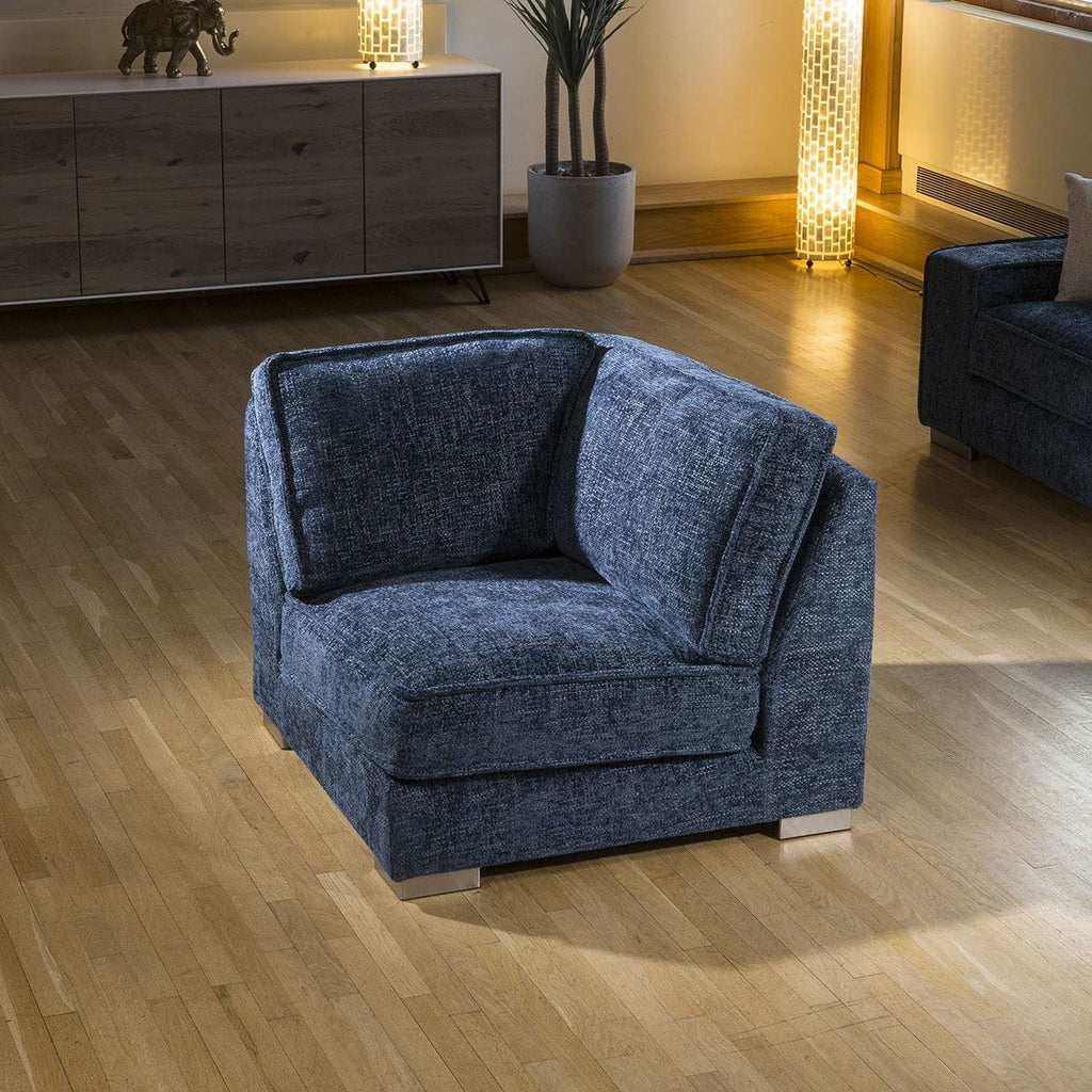 Quatropi Luxury Lexci Corner Module Many Colours & Fabrics