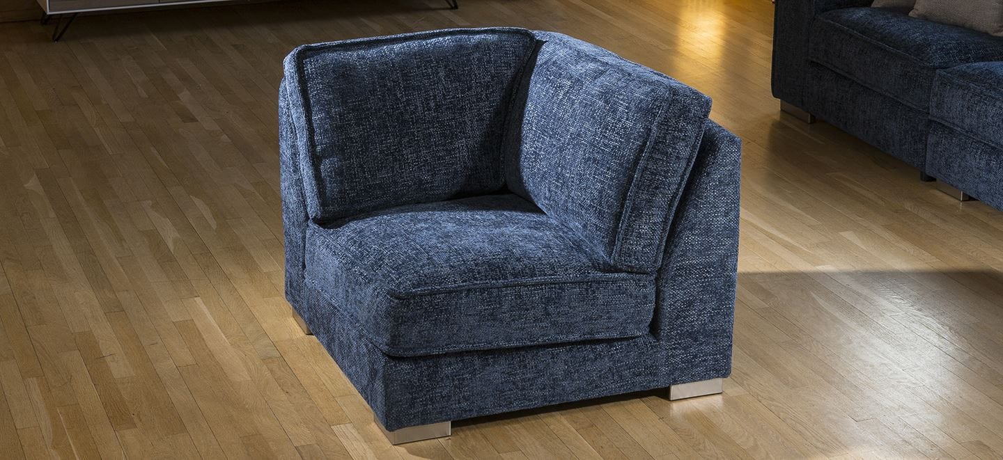 Quatropi Luxury Lexci Corner Module Many Colours & Fabrics