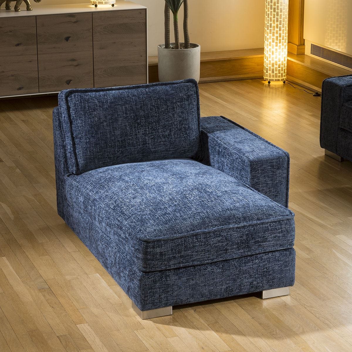 Quatropi Luxury Lexci Right Chaise End Module Many Colours & Fabrics