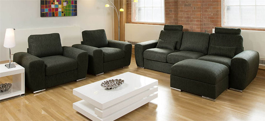 Quatropi Massive Modern 3 Piece Suite Sofa Plus 2 Armchairs Grande 26