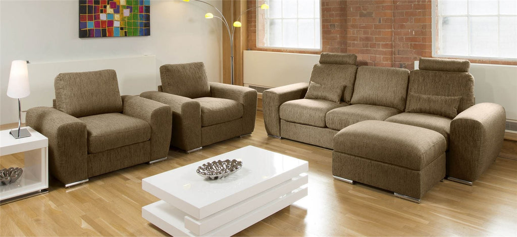 Quatropi Massive Modern 3 Piece Suite Sofa Plus 2 Armchairs Grande 26