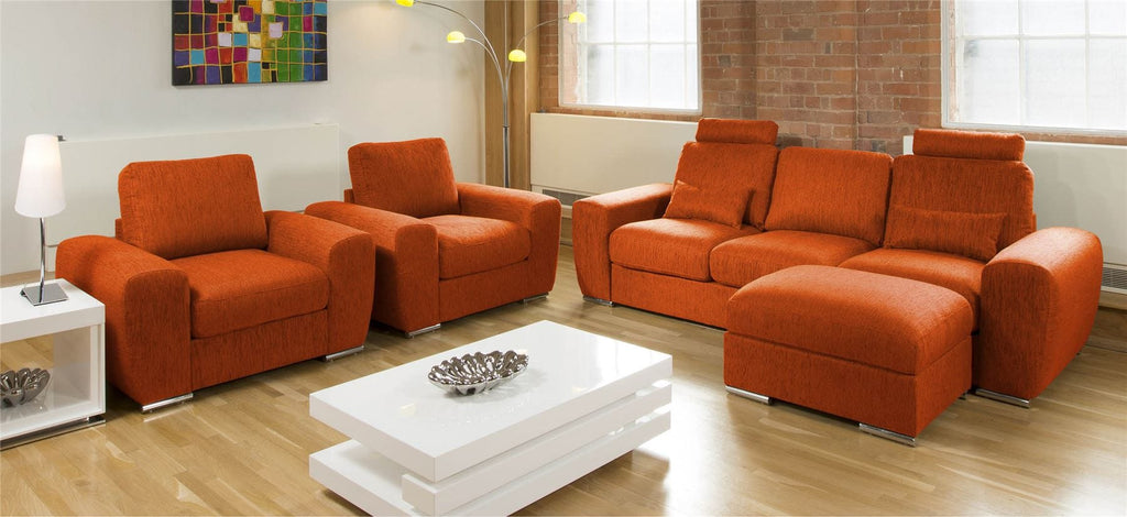 Quatropi Massive Modern 3 Piece Suite Sofa Plus 2 Armchairs Grande 26