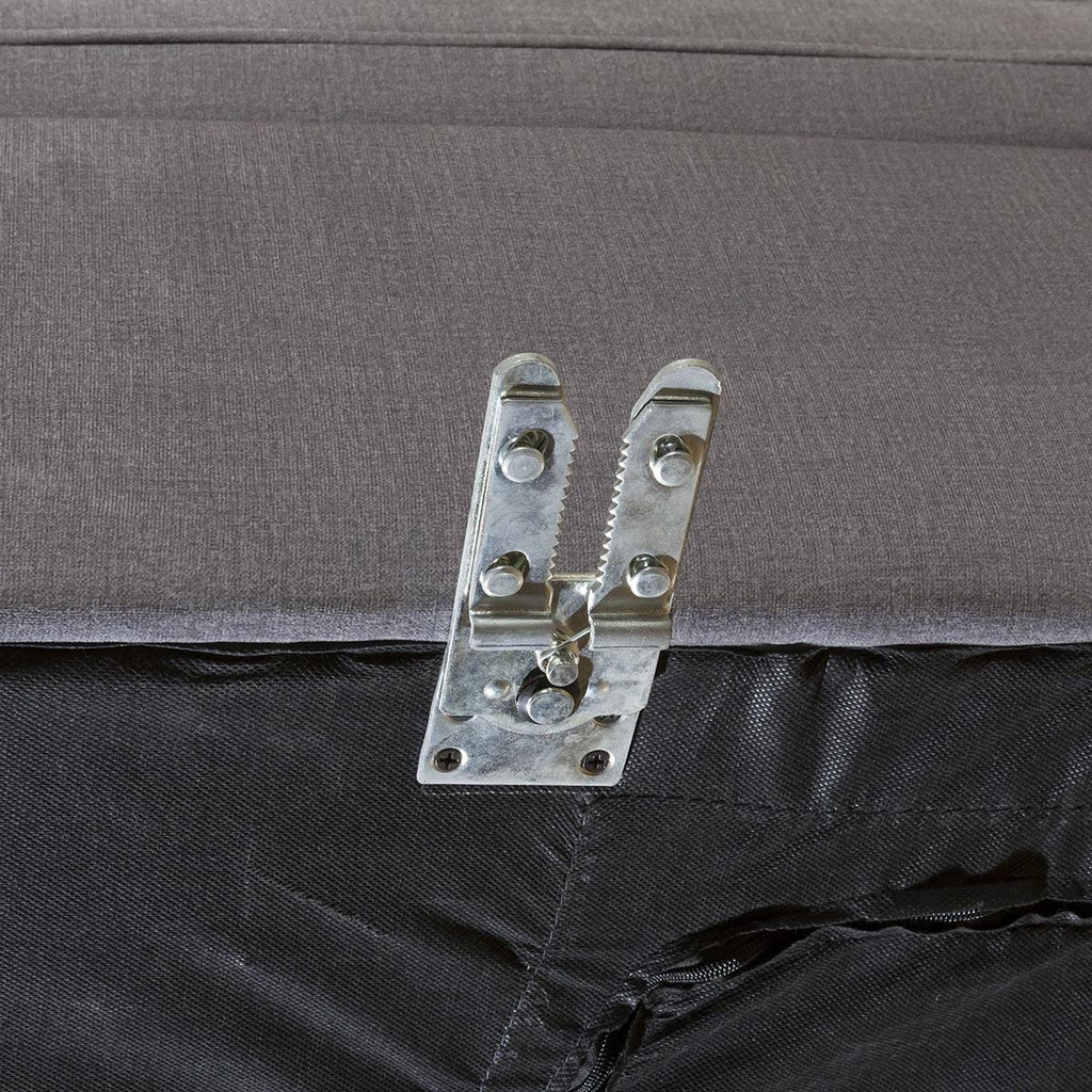 Mikey Footstool - Mid Grey