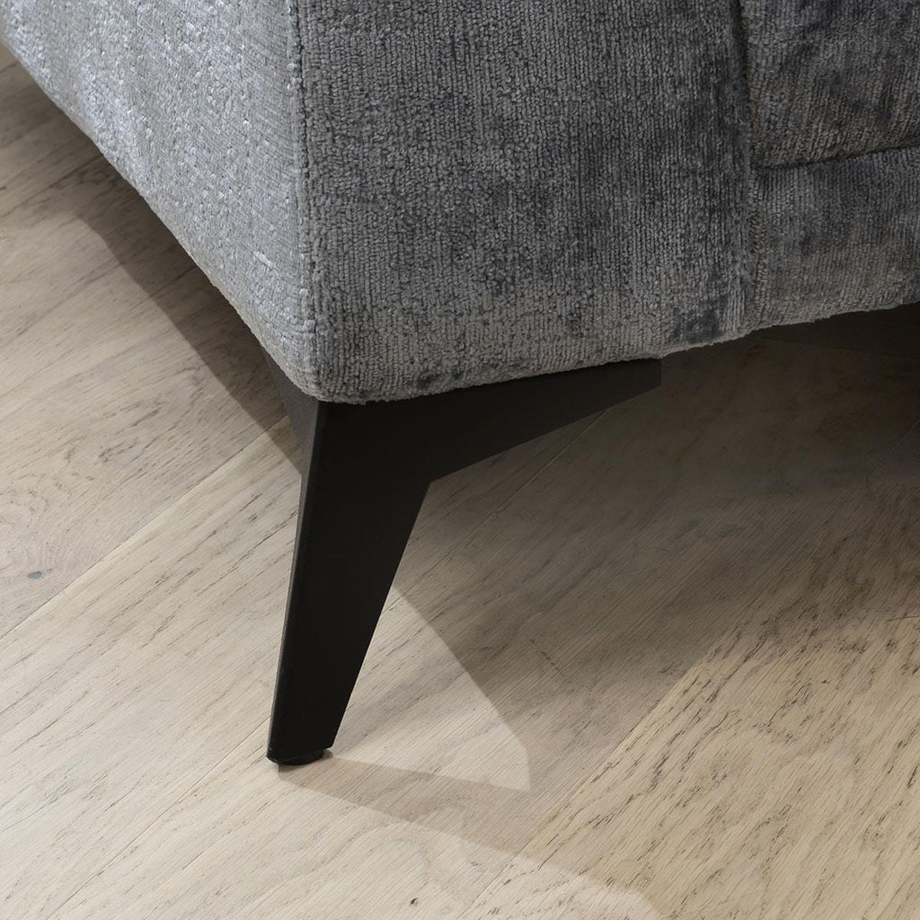 Quatropi Modern 2 Seat Sofa - Premium Fabric - Riviera Blush Pink - 185cm