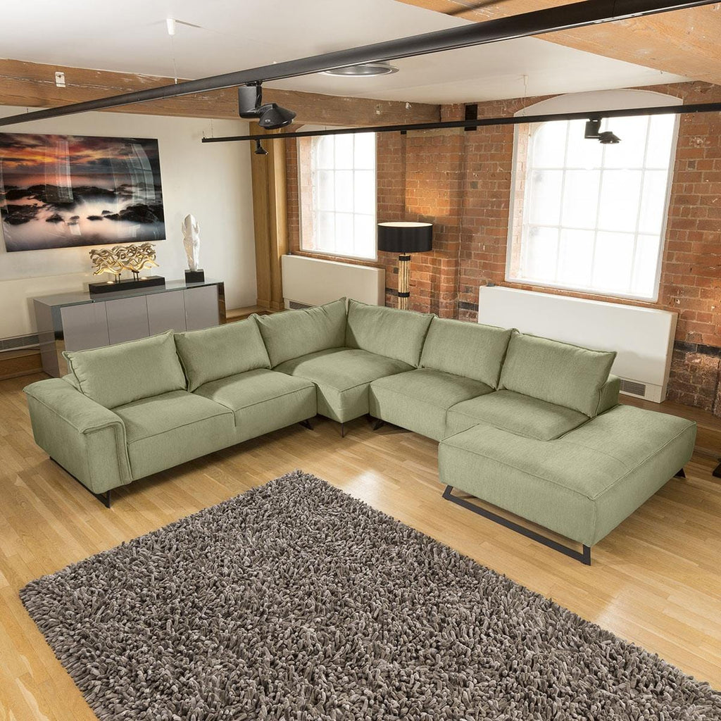 Effie Made to Order L Shape Oversize Corner Sofa Many Fabrics 3.3x3.6m