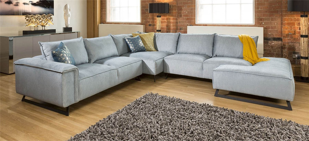 Effie Made to Order L Shape Oversize Corner Sofa Many Fabrics 3.3x3.6m