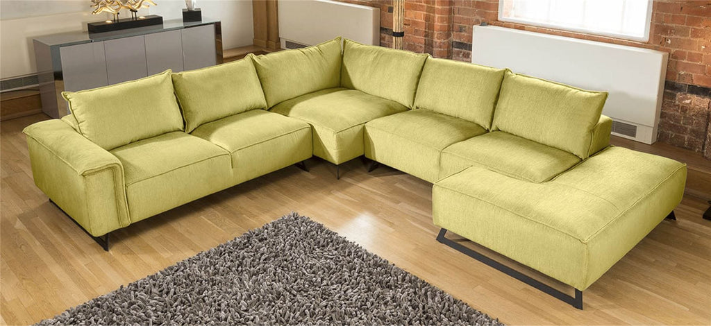Effie Made to Order L Shape Oversize Corner Sofa Many Fabrics 3.3x3.6m