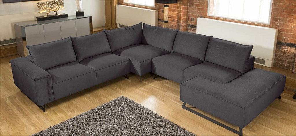 Effie Made to Order L Shape Oversize Corner Sofa Many Fabrics 3.3x3.6m