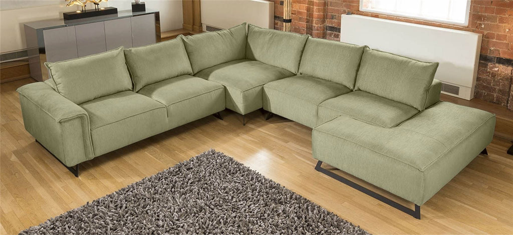 Effie Made to Order L Shape Oversize Corner Sofa Many Fabrics 3.3x3.6m