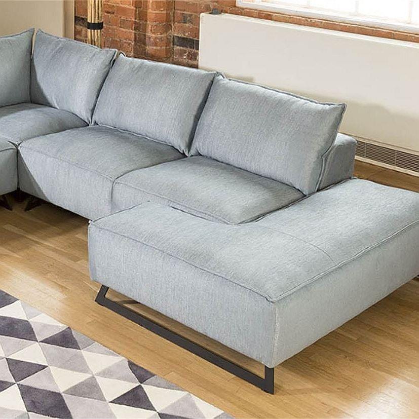 Stunning Extra Large L Shape Modern Modular Effie Sofa Chaise 3.0 x 3.3mt