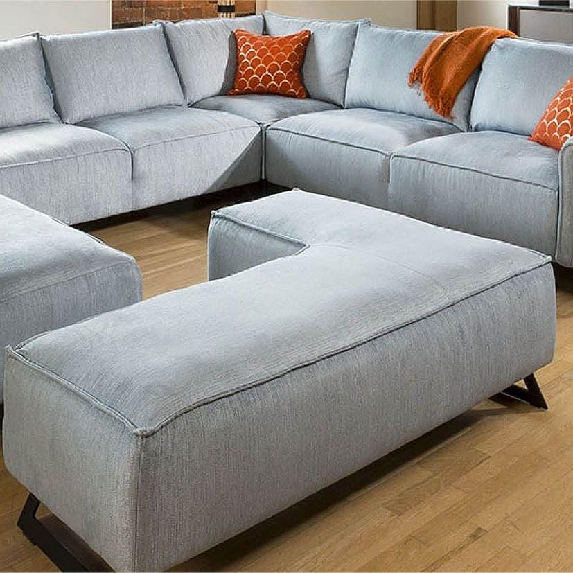Enormous U Shape Cinema Effie Modular Sofa Made to Order 3.8 x 3.0m