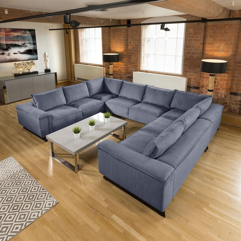 Wow Magnificent Effie Giant Corner U Shape Cinima Sofa 3.8 x 3.0mtr