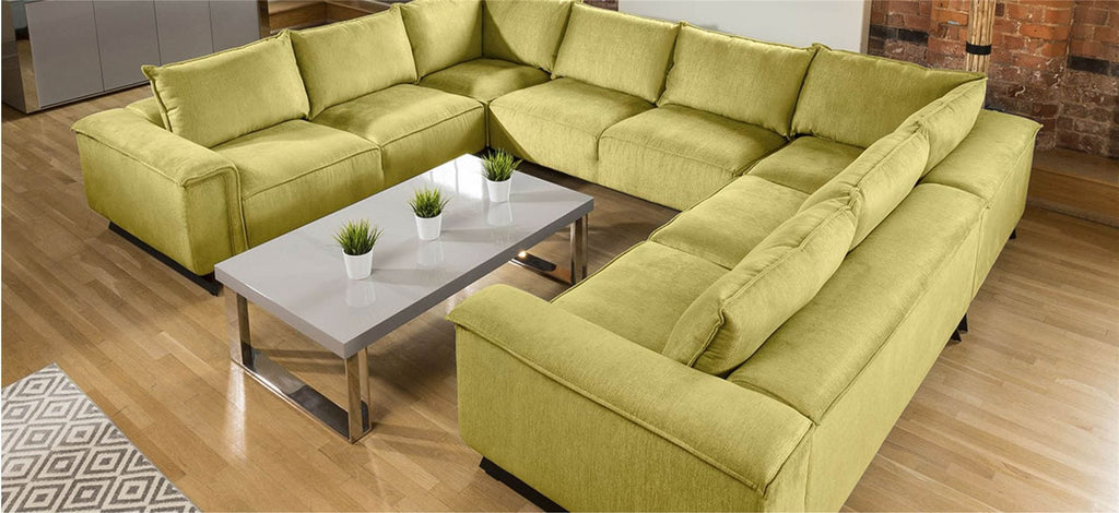 Wow Magnificent Effie Giant Corner U Shape Cinima Sofa 3.8 x 3.0mtr