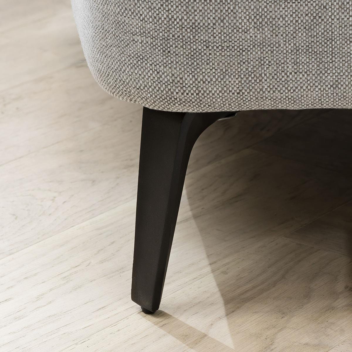 Modern Fabric Snuggle Armchair - Premium Upholstery - Moly Pink - 124cm