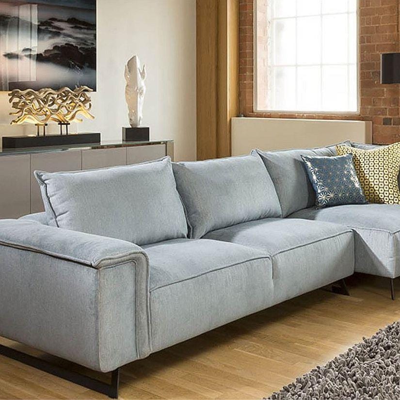 Effie Hand Crafted L Shape Oversize Corner Sofa Many Fabrics 3.3x3.3m